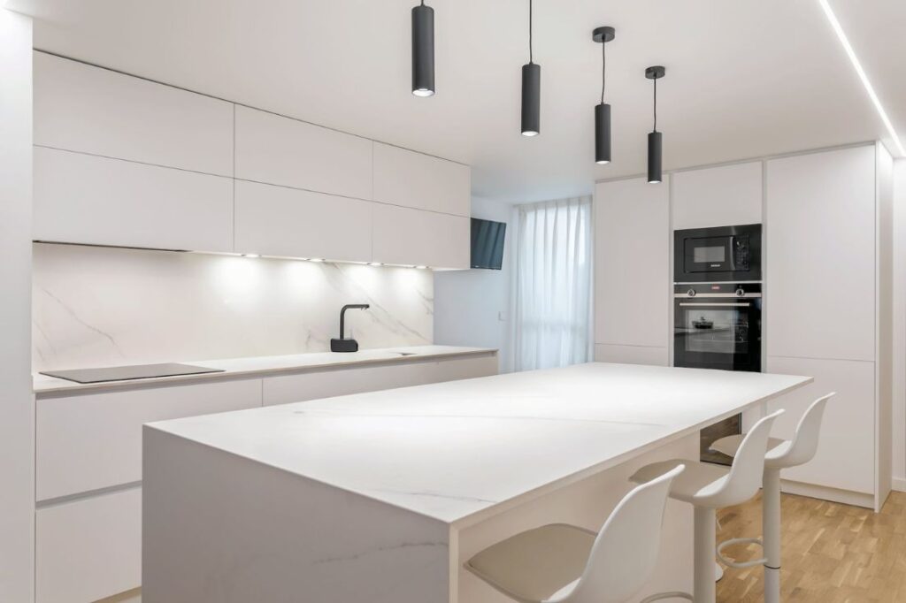 cocina moderna con isla
