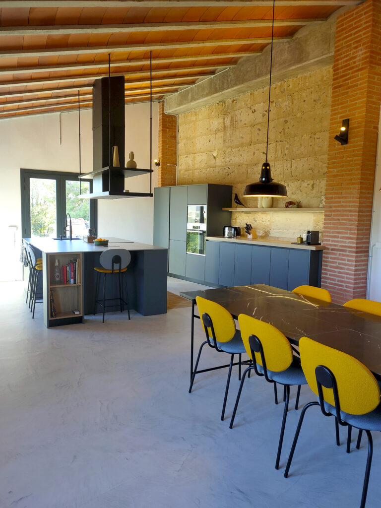 como decorar una cocina rustica moderna