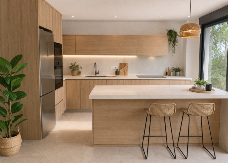¿MADERA EN LA COCINA? CÓMO USARLA SIN MIEDO